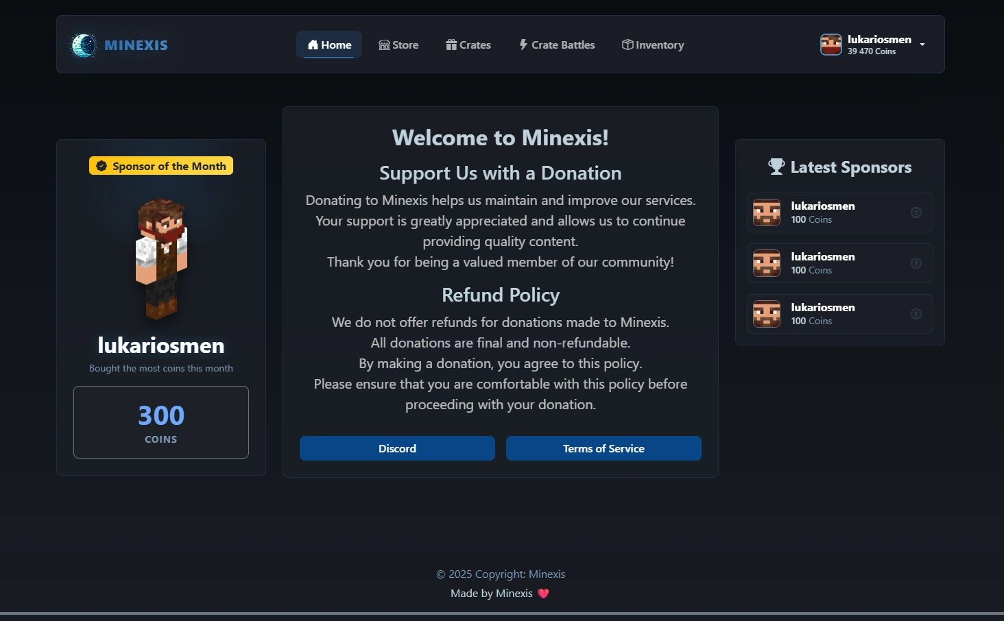 Minexis Desktop