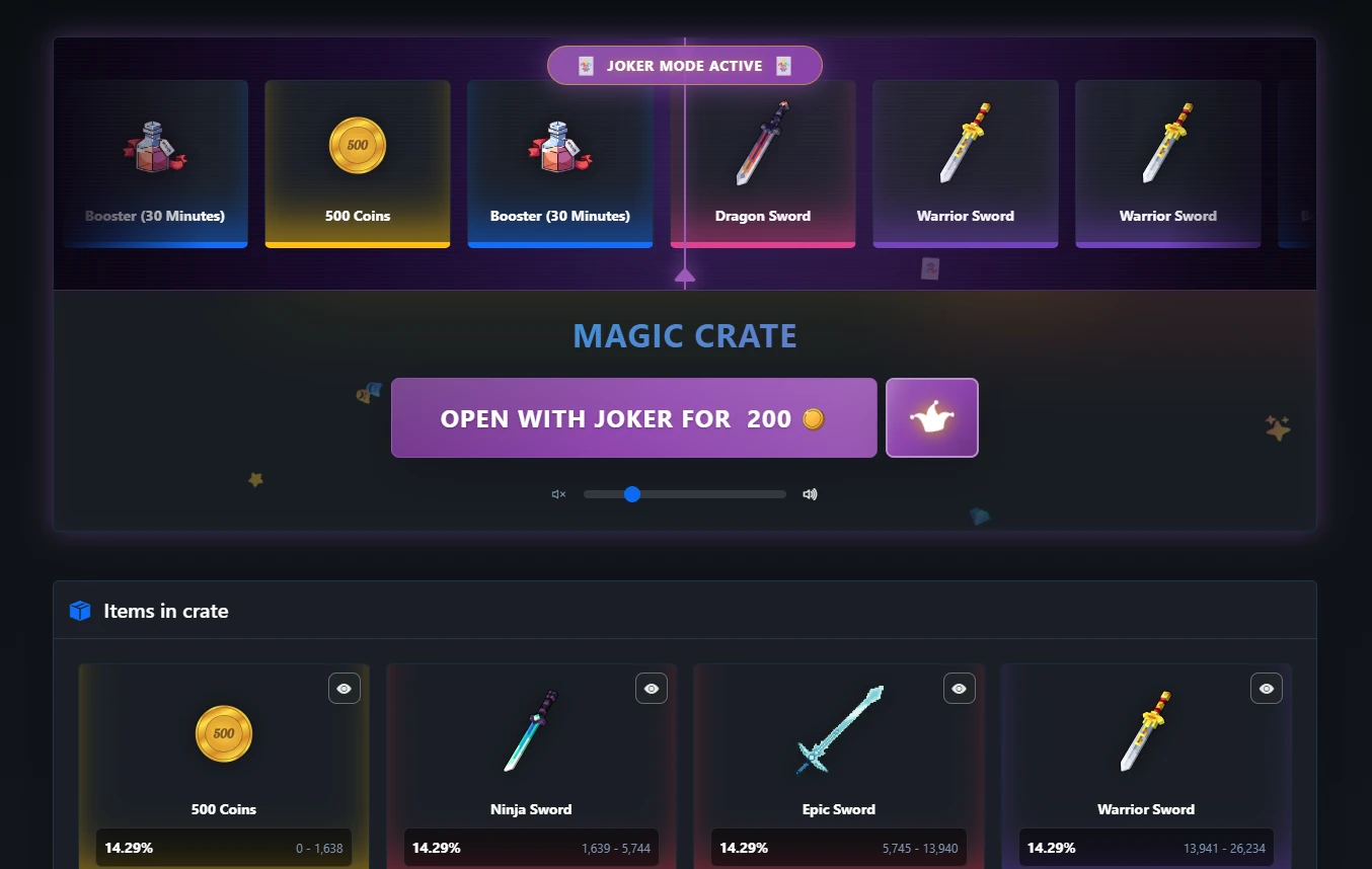 Crate Opening